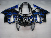 Honda CBR600 F4 1999-2000 Injection ABS Fairing - Flame - Black Blue - MFS3124